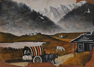 Primitivism Collection: Riding in a Cart