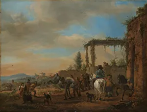 The Riding School, c.1658-c.1660. Creator: Philips Wouwerman