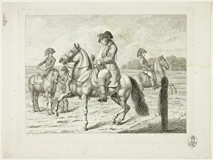 Riding School and Horses, 1806. Creator: Johann Adolph Darnstedt