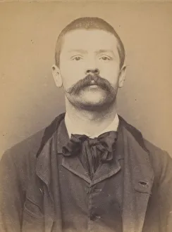Cabinet Maker Prints: Ridou. Paul, Francois. 27 (ou 28) ans. ebeniste. Anarchiste. 8 / 3 / 94. 1894