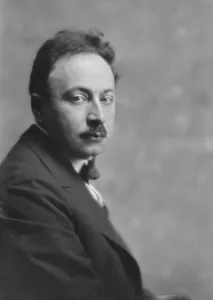 Silent Film Prints: Riesenfeld, Mr. portrait photograph, 1916. Creator: Arnold Genthe