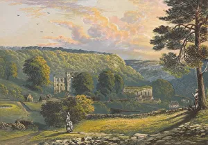 Rievaulx Abbey, c1880, (1897). Artist: Alexander Francis Lydon