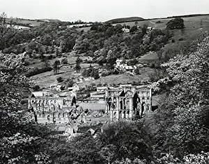 Rievaulx Abbey, Yorkshire, c1955. Creator: Arthur Charles Kirby Ware