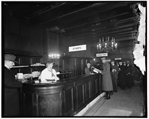 Parcel Prints: Riggs Bldg. Post Office, between 1910 and 1920