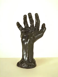 Right Hand (Medium-Size), c. 1885-1910 / cast 1965. Creator: Auguste Rodin