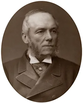Right Hon George Osborne Morgan, QC, MP, Judge Advocate-General, 1883. Artist: Lock & Whitfield