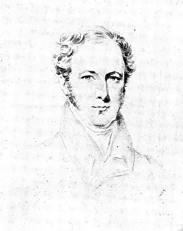 John Evelyn Prints: The Right Hon. J. E. Denison, afterwards Viscount Ossington - Speaker from 1857 to 1872