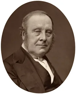Right Hon Lord Redesdale, Chairman of Committees of the House of Lords, 1876. Artist: Lock & Whitfield