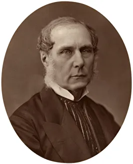 Right Hon Lord Selborne, ex-Lord High Chancellor of England, 1876. Artist: Lock & Whitfield