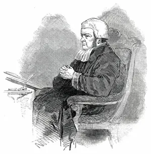 The Right Hon. Lord Truro, Lord High Chancellor, 1850. Creator: Unknown