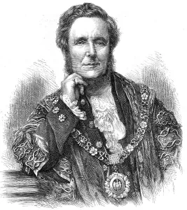 Whiskers Prints: The Right Hon. Sir Sydney Waterlow, Lord Mayor of London, 1872. Creator: Unknown