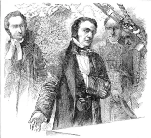 Laying Prints: The Right Hon. W. E. Gladstone laying the Foundation-Stone of the School in Golden-Lane