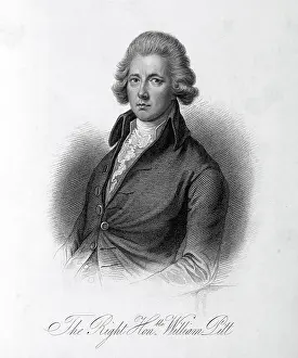 Pitt The Younger Prints: The Right Honble. William Pitt, c1780-c1800, (1834-1837). Creator: Samuel Freeman