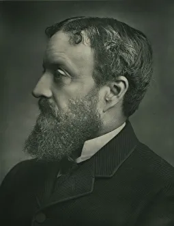 Chief Secretary For Ireland Collection: The Right Honorable Sir Michael Edward Hicks-Beach, Baronet, c1899. Creator: Russell & Sons