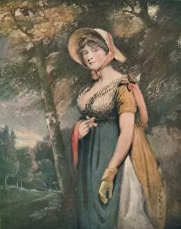 Hoppner Gallery: The Right Honourable Lady Louisa Manners, c1821. Artist: John Constable