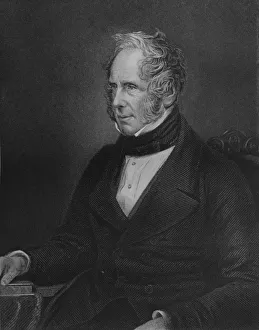 David Hume Prints: Right Honourable Viscount Palmerston, K. G. 1859. Artist: Thomas William Hunt