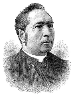 Schoolteacher Prints: The Right Rev. D. Lewis Lloyd, the new Bishop of Bangor, 1890. Creator: Unknown