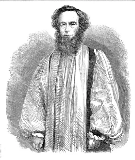 Anglican Prints: The Right Rev. Dr Bromby, the new Bishop of Tasmania, 1864. Creator: Unknown