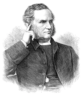 Reverend Prints: The Right Rev. Dr. Parry, the Suffragan Bishop of Dover, 1870. Creator: Unknown