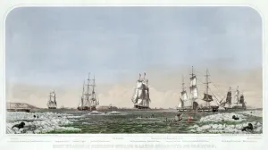 Right Whaling in Behering Straits & Arctic Ocean with its Varieties, pub. 1871