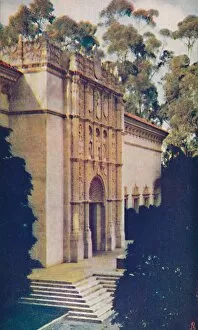 Balboa Park Gallery: Right Wing of Fine Arts Gallery, c1935