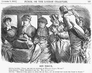 Charles Samuel Collection: Her Rights, 1882