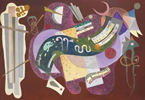Rigide et courbe, 1935. Creator: Kandinsky, Wassily Vasilyevich (1866-1944)