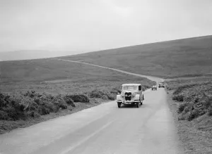 Riley of JM Laing, winner of a bronze award at the MCC Torquay Rally, July 1937. Artist