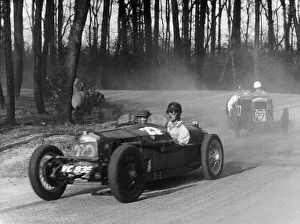 Castle Donington Prints: Riley leading a Fraser-Nash through Coppice Corner
