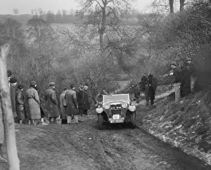 Challenge Prints: Riley Lynx of RC Player competing in the Sunbac Colmore Trial, Gloucestershire, 1933
