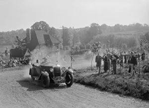Chalfont St Peter Prints: Riley with tourer body, Bugatti Owners Club Hill Climb