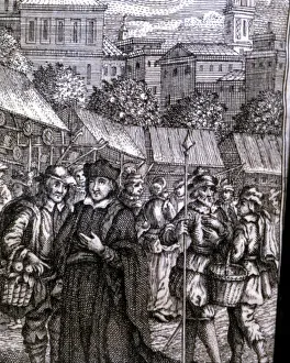 Cervantes Prints: Rinconete and Cortadillo, from Novelas Ejemplares (Exemplary Novels) by Miguel de Cervantes