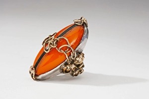 Enamel Prints: Ring, about 1916-1920. Creator: Janet Payne Bowles