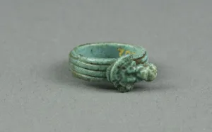 Ring: Aegis of Sekhmet/Bastet, Egypt, New Kingdom-Third Intermediate Period Ring: Aegis of Sekhmet/Bastet, Egypt, New Kingdom-Third Intermediate Period