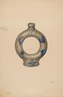 Letters Gallery: Ring Bottle, c. 1940. Creator: Giacinto Capelli
