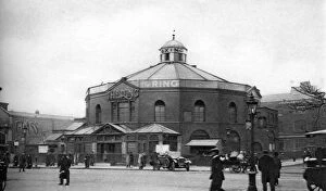 Blackfriars Road Gallery: The Ring, boxing venue near Blackfriars Road, London, 1926-1927