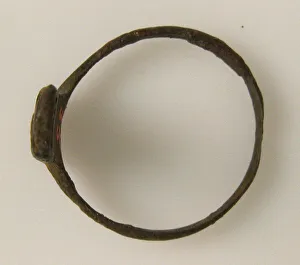 Kharga Oasis Prints: Ring, Coptic, 4th century. Creator: Unknown
