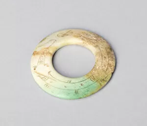 Bone Collection: Ring with Dragon, Eastern Zhou dynasty, Warring States period (480-221 B.C.)