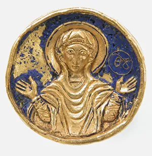 Reproduction Prints: Ring with Enamel Bezel, Byzantine, 19th or 20th century (12th-13th century style)
