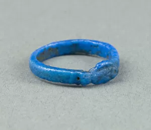 18th Dynasty Gallery: Ring: Figure of a Fish, Egypt, New Kingdom, Dynasty 18 (about 1390 BCE). Creator: Unknown