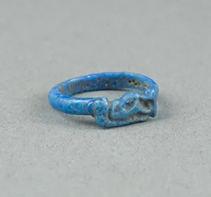 Childbirth Prints: Ring: Figure of Tawaret (Thoeris), Egypt, New Kingdom, Dynasty 18 (about 1390 BCE)