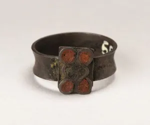 Inlay Prints: Ring with Inlay, Late 15th / 16th century. Creator: Unknown
