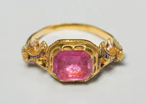 Mineral Prints: Ring, Italy, c. 1525-c. 1575. Creator: Unknown