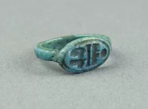 Ring: Menphetyre (Ramesses I), Egypt, New Kingdom, Dynasty 19