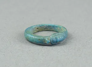 18th Dynasty Gallery: Ring: Scarab, Egypt, New Kingdom, Dynasty 18 (about 1390 BCE). Creator: Unknown