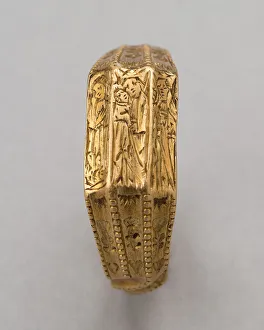 Ring with the Virgin and Child and Saints Margaret and Catherine, England, c. 1425-c Ring with the Virgin and Child and Saints Margaret and Catherine, England, c. 1425-c