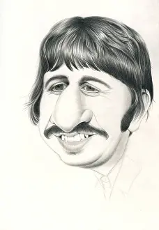Pop Music Prints: Ringo Starr. Creator: Dan Springer