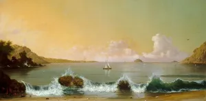 Rio De Janeiro Sudeste Brazil Prints: Rio de Janeiro Bay, 1864. Creator: Martin Johnson Heade