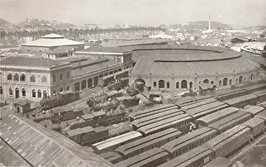 Alured Gray Prints: The Rio de Janeiro Terminus of the Central Railway of Brazil, 1914