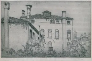 Cg Holme Prints: Rio San Gregorio, 1906, (1925). Creator: Charles Holroyd